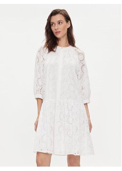 JOOP! Sukienka letnia 30042143 Biały Regular Fit ze sklepu MODIVO w kategorii Sukienki - zdjęcie 170697177