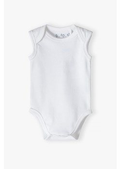 Body niemowlęce bez rękawa biały ze sklepu 5.10.15 w kategorii Body niemowlęce - zdjęcie 170697699