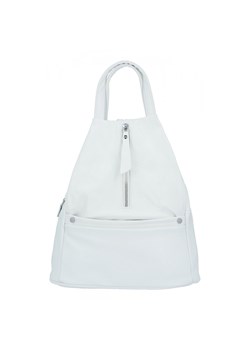 Uniwersalny Plecak Damski firmy Herisson 1552L2045 Biały ze sklepu PaniTorbalska w kategorii Plecaki - zdjęcie 170698339