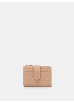 Mohito - Mały beżowy portfel - beżowy ze sklepu Mohito w kategorii Portfele damskie - zdjęcie 170703576
