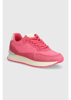 Gant sneakersy Bevinda kolor różowy 28533458.G597 ze sklepu ANSWEAR.com w kategorii Buty sportowe damskie - zdjęcie 170705536