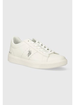 U.S. Polo Assn. sneakersy TYMES kolor biały TYMES009M 4Y1 ze sklepu ANSWEAR.com w kategorii Trampki męskie - zdjęcie 170705666