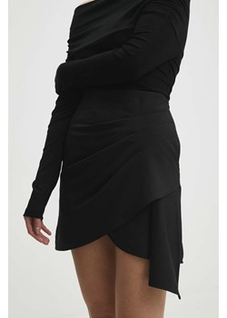 Answear Lab spódnica kolor czarny mini rozkloszowana ze sklepu ANSWEAR.com w kategorii Spódnice - zdjęcie 170705867