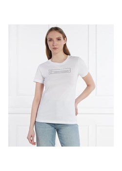Armani Exchange T-shirt | Regular Fit ze sklepu Gomez Fashion Store w kategorii Bluzki damskie - zdjęcie 170705967