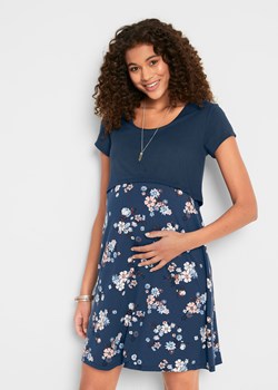 Sukienka ciążowa i do karmienia piersią w kwiaty ze sklepu bonprix w kategorii Sukienki ciążowe - zdjęcie 170706259
