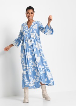 Długa sukienka ze zrównoważonej wiskozy ze sklepu bonprix w kategorii Sukienki - zdjęcie 170706465