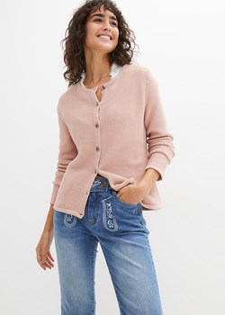 Sweter rozpinany w ludowym stylu ze sklepu bonprix w kategorii Swetry damskie - zdjęcie 170706527