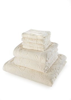 Ręcznik w wypukły wzór ze sklepu bonprix w kategorii Ręczniki - zdjęcie 170706906