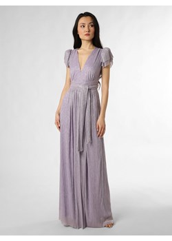 Swing Damska sukienka wieczorowa Kobiety Sztuczne włókno bzowy jednolity ze sklepu vangraaf w kategorii Sukienki - zdjęcie 170707517