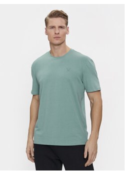 Guess T-Shirt Hedley Z2YI12 JR06K Turkusowy Regular Fit ze sklepu MODIVO w kategorii T-shirty męskie - zdjęcie 170712999