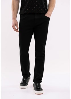 Czarne jeansy Regular Fit, D-JERRY 33 ze sklepu Volcano.pl w kategorii Jeansy męskie - zdjęcie 170713045