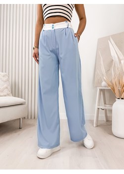 spodnie crone niebieske uni ze sklepu UBRA w kategorii Spodnie damskie - zdjęcie 170715338