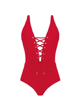 Strój kąpielowy jednoczęściowy czerwony - Alicante 1 - S1036 ze sklepu Self Collection w kategorii Stroje kąpielowe - zdjęcie 170715445
