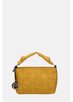 Pleciona torebka do ręki Nobo żółta ze sklepu NOBOBAGS.COM w kategorii Torebki bagietki - zdjęcie 170715596