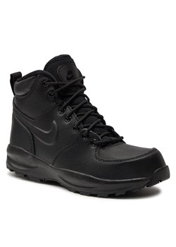Buty Nike Manoa Ltr (Gs) BQ5372 001 Black/Black/Black ze sklepu eobuwie.pl w kategorii Buty zimowe dziecięce - zdjęcie 170716468
