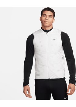 Męski bezrękawnik do biegania Therma-FIT ADV Nike Running Division AeroLayer - Szary ze sklepu Nike poland w kategorii Kamizelki męskie - zdjęcie 170716699