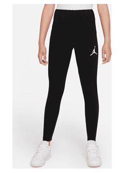Legginsy dla dużych dzieci (dziewcząt) Jordan - Czerń ze sklepu Nike poland w kategorii Spodnie dziewczęce - zdjęcie 170716708