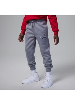 Spodnie z dzianiny dla dużych dzieci Jordan - Szary ze sklepu Nike poland w kategorii Spodnie chłopięce - zdjęcie 170716709
