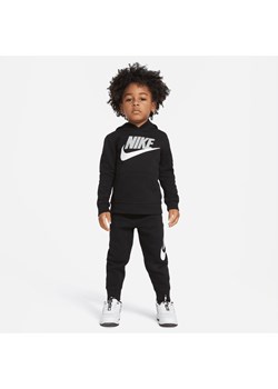 Zestaw bluza z kapturem i joggery dla maluchów Nike - Czerń ze sklepu Nike poland w kategorii Dresy chłopięce - zdjęcie 170716737