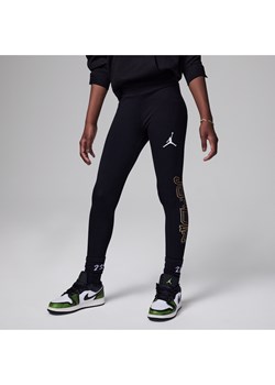 Legginsy dla dużych dzieci Jordan Take Flight Leggings - Czerń ze sklepu Nike poland w kategorii Spodnie dziewczęce - zdjęcie 170716746