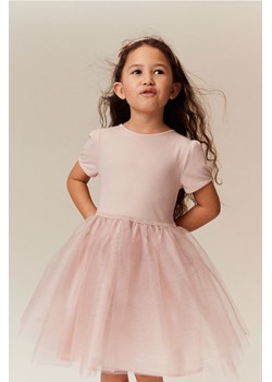 H & M - Sukienka z tiulowym dołem - Pomarańczowy ze sklepu H&M w kategorii Sukienki dziewczęce - zdjęcie 170716977