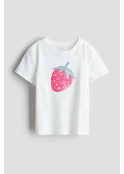 H & M - Top - Biały ze sklepu H&M w kategorii Bluzki dziewczęce - zdjęcie 170717006