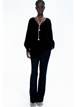H & M - Obszerny sweter kaszmirowy - Czarny ze sklepu H&M w kategorii Swetry damskie - zdjęcie 170717016
