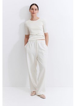 H & M - MAMA Top dla karmiącej Before & After 2-pak - Biały ze sklepu H&M w kategorii Bluzki ciążowe - zdjęcie 170717135