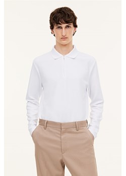 H & M - Top polo Slim Fit - Biały ze sklepu H&M w kategorii T-shirty męskie - zdjęcie 170717199