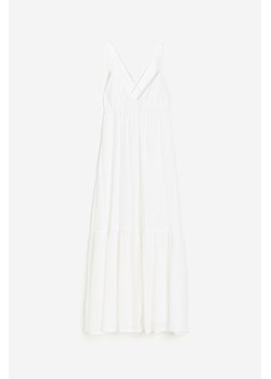 H & M - Plażowa sukienka z popeliny - Biały ze sklepu H&M w kategorii Sukienki - zdjęcie 170717209