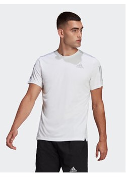 adidas T-Shirt Own the Run T-Shirt HB7444 Biały Regular Fit ze sklepu MODIVO w kategorii T-shirty męskie - zdjęcie 170717335