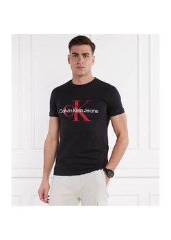 CALVIN KLEIN JEANS T-shirt CORE MONOLOGO | Slim Fit ze sklepu Gomez Fashion Store w kategorii T-shirty męskie - zdjęcie 170718987