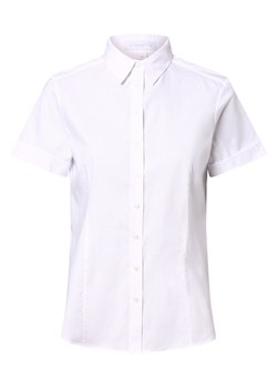 brookshire Bluzka damska Kobiety Bawełna biały jednolity ze sklepu vangraaf w kategorii Koszule damskie - zdjęcie 170719685