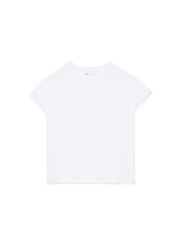 Cropp - Biała koszulka oversize - biały ze sklepu Cropp w kategorii Bluzki damskie - zdjęcie 170720458