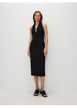 Reserved - Sukienka midi - czarny ze sklepu Reserved w kategorii Sukienki - zdjęcie 170721229
