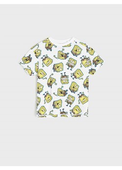 Sinsay - Koszulka SpongeBob - biały ze sklepu Sinsay w kategorii T-shirty chłopięce - zdjęcie 170721865