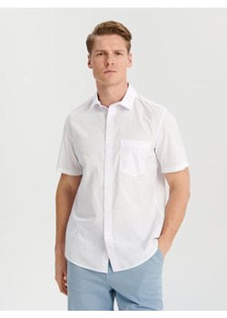 Sinsay - Koszula regular fit - biały ze sklepu Sinsay w kategorii Koszule męskie - zdjęcie 170721966