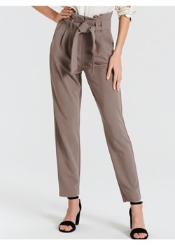 Sinsay - Spodnie eleganckie - brązowy ze sklepu Sinsay w kategorii Spodnie damskie - zdjęcie 170722006