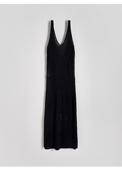 Reserved - Ażurowa narzutka plażowa - czarny ze sklepu Reserved w kategorii Odzież plażowa - zdjęcie 170724965