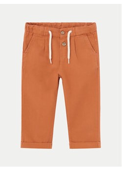 Mayoral Chinosy 01541 Pomarańczowy Slim Fit ze sklepu MODIVO w kategorii Spodnie i półśpiochy - zdjęcie 170726399