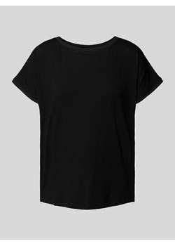T-shirt w jednolitym kolorze ze sklepu Peek&Cloppenburg  w kategorii Bluzki damskie - zdjęcie 170726646