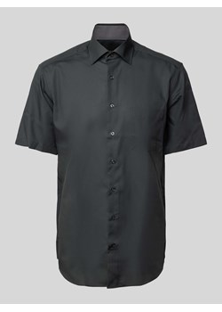 Koszula biznesowa o kroju modern fit z rękawem o dł. 1/2 ze sklepu Peek&Cloppenburg  w kategorii Koszule męskie - zdjęcie 170726678