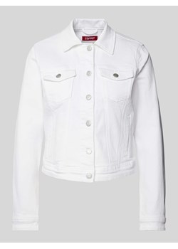 Kurtka jeansowa z nakładanymi kieszeniami na piersi ze sklepu Peek&Cloppenburg  w kategorii Kurtki damskie - zdjęcie 170726808