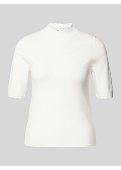 Koszula z dzianiny ze stójką ze sklepu Peek&Cloppenburg  w kategorii Bluzki damskie - zdjęcie 170726846