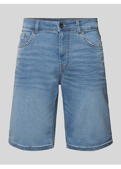 Szorty jeansowe o kroju regular fit z 5 kieszeniami model ‘SEATLE’ ze sklepu Peek&Cloppenburg  w kategorii Spodenki męskie - zdjęcie 170726957