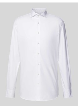 Koszula biznesowa o kroju slim fit z kołnierzykiem typu cutaway ze sklepu Peek&Cloppenburg  w kategorii Koszule męskie - zdjęcie 170727135