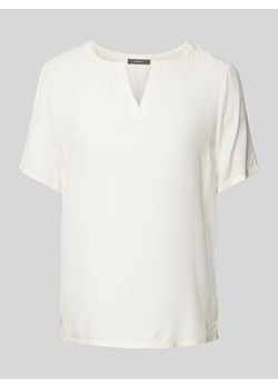 Bluzka z wiskozy w jednolitym kolorze ze sklepu Peek&Cloppenburg  w kategorii Bluzki damskie - zdjęcie 170727209
