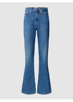 Jeansy z poszerzaną nogawką z bawełny model ‘AUTHENTIC BOOTCUT’ ze sklepu Peek&Cloppenburg  w kategorii Jeansy damskie - zdjęcie 170727359