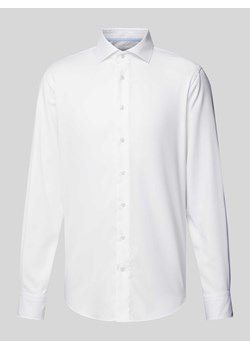 Koszula biznesowa o kroju slim fit z kołnierzykiem typu cutaway ze sklepu Peek&Cloppenburg  w kategorii Koszule męskie - zdjęcie 170727679