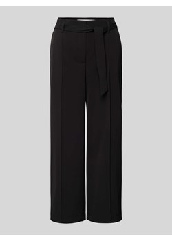 Spodnie materiałowe o kroju regular fit z przeszytym kantem model ‘AGATHA’ ze sklepu Peek&Cloppenburg  w kategorii Spodnie damskie - zdjęcie 170727797